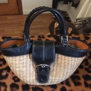 Authentic Coach Basket Bag